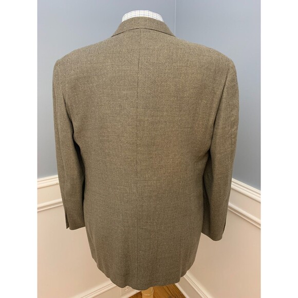 Joseph Abboud Wool Blazer Mens 42R Tweed Twill USA Made Jacket Sportcoat - Picture 3 of 12